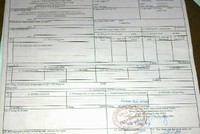 Tờ khai hải quan bị giả mạo chữ kí và dấu công chức hải quan giám sát cảng VICT. 